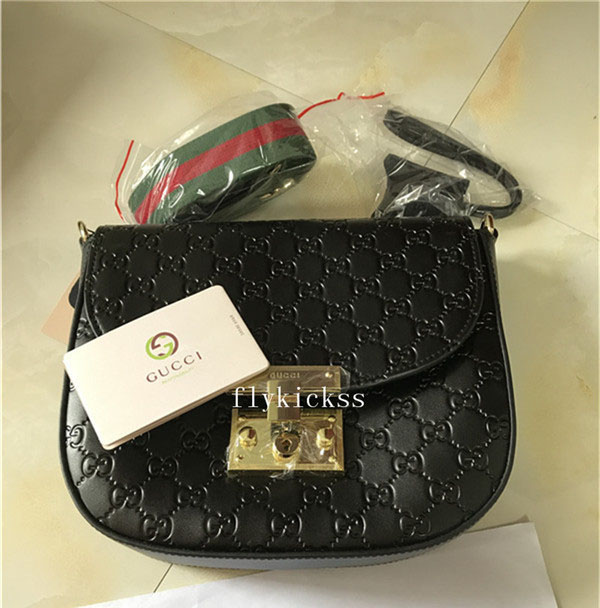 GC Black Shoulder Bag